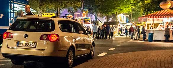Hin und weg mit der 04253 292 - die Taxi-Rufnummer für Bruchhausen-Vilsen, nicht nur während dem Brokser Heiratsmarkt.