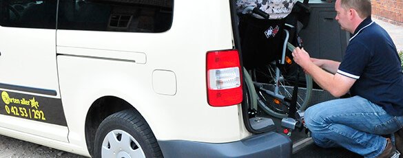 Taxi Ruf Asendorf: Wir befördern Schwerbehinderte und Patienten mit Pflegestufe II oder III. Taxi Ruf Asendorf: Wir befördern Schwerbehinderte und Patienten mit Pflegestufe II oder III.